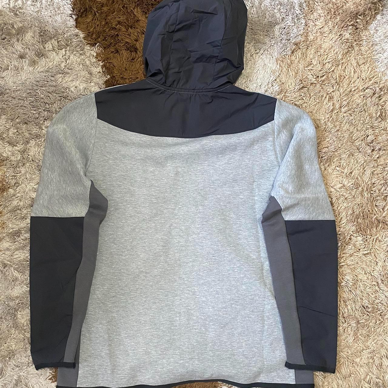 Grey Tech fleece Woven Full Tracksuit Brand new... - Depop