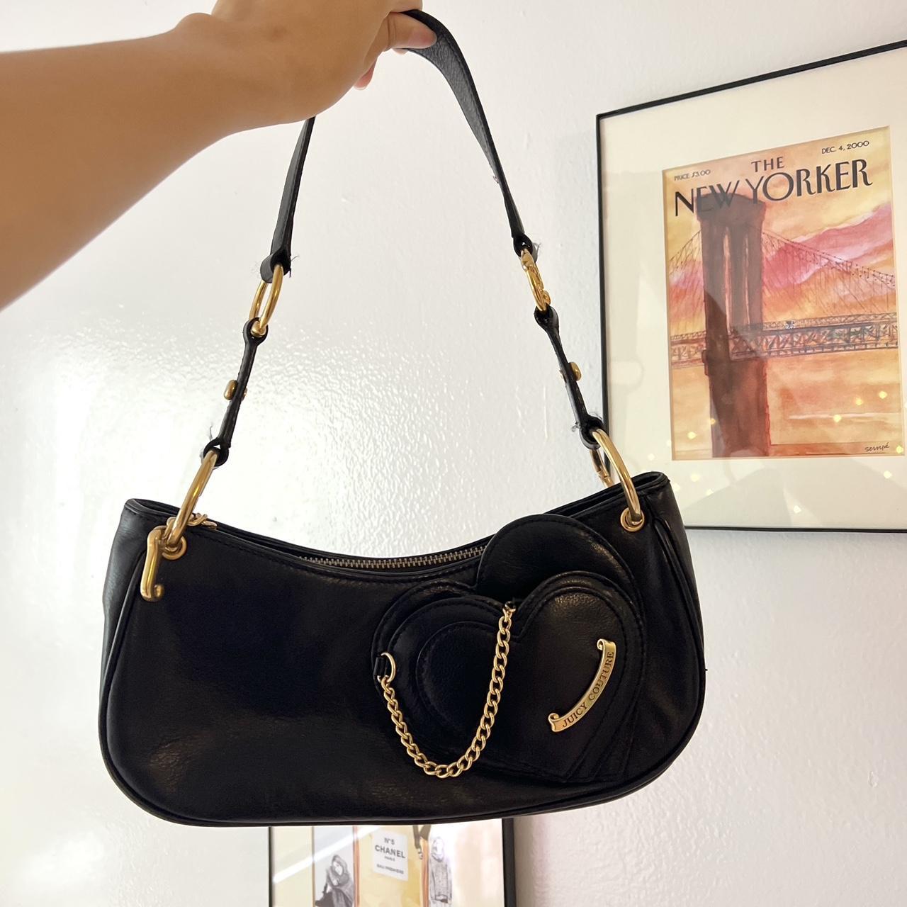 heart shaped juicy couture bag