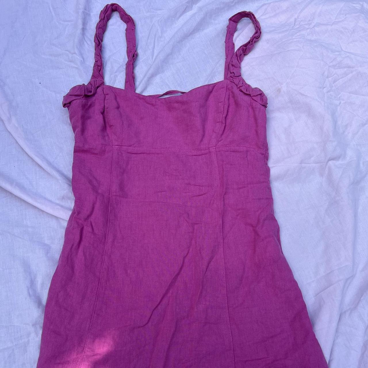 Cute summer zara dress! Beautiful pink color! Not... - Depop