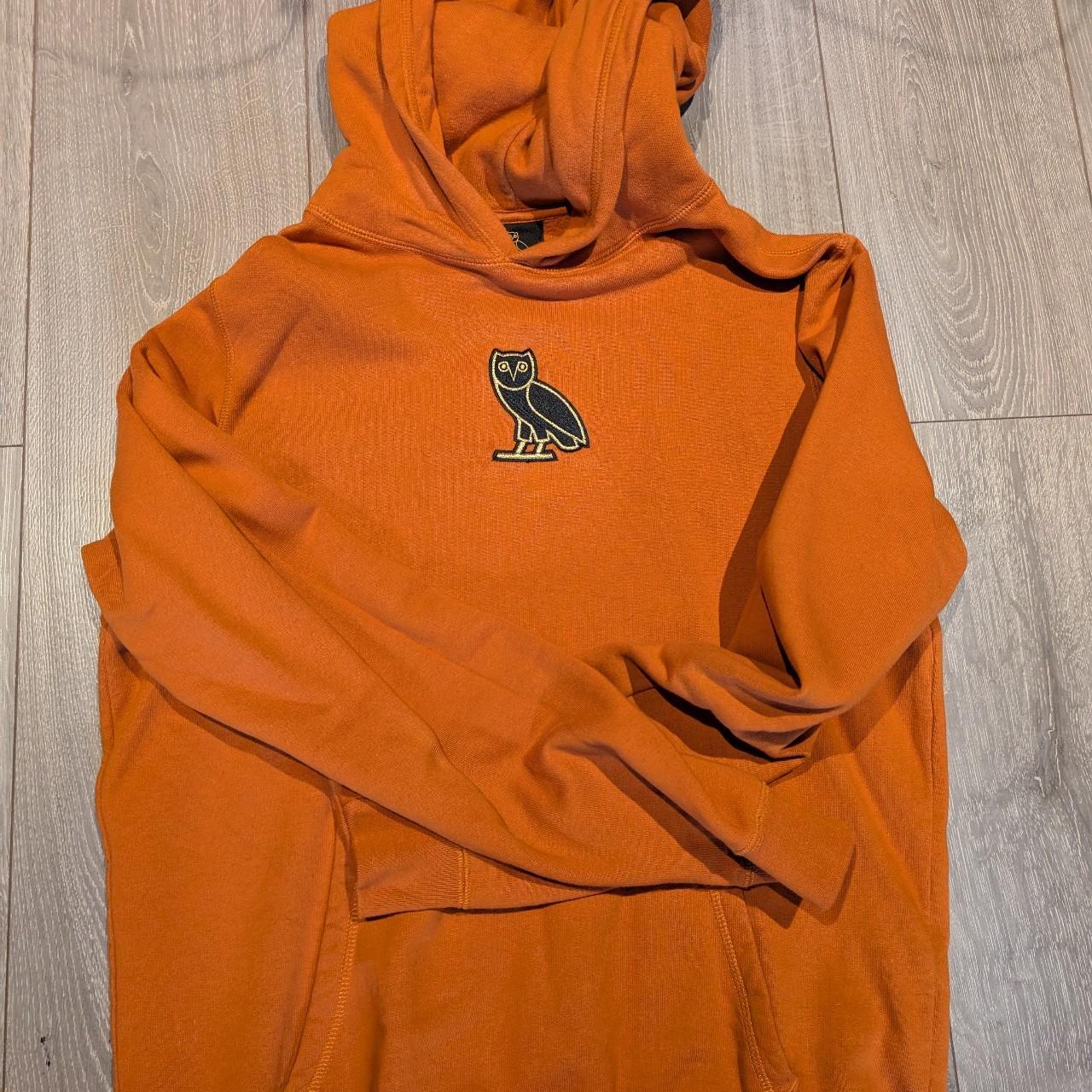 Orange OVO hoodie Depop