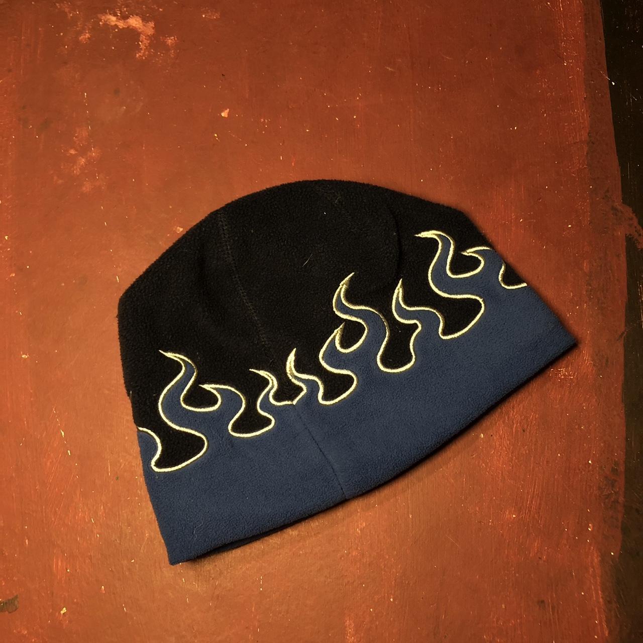 vintage ll bean flame beanie no stains good... Depop