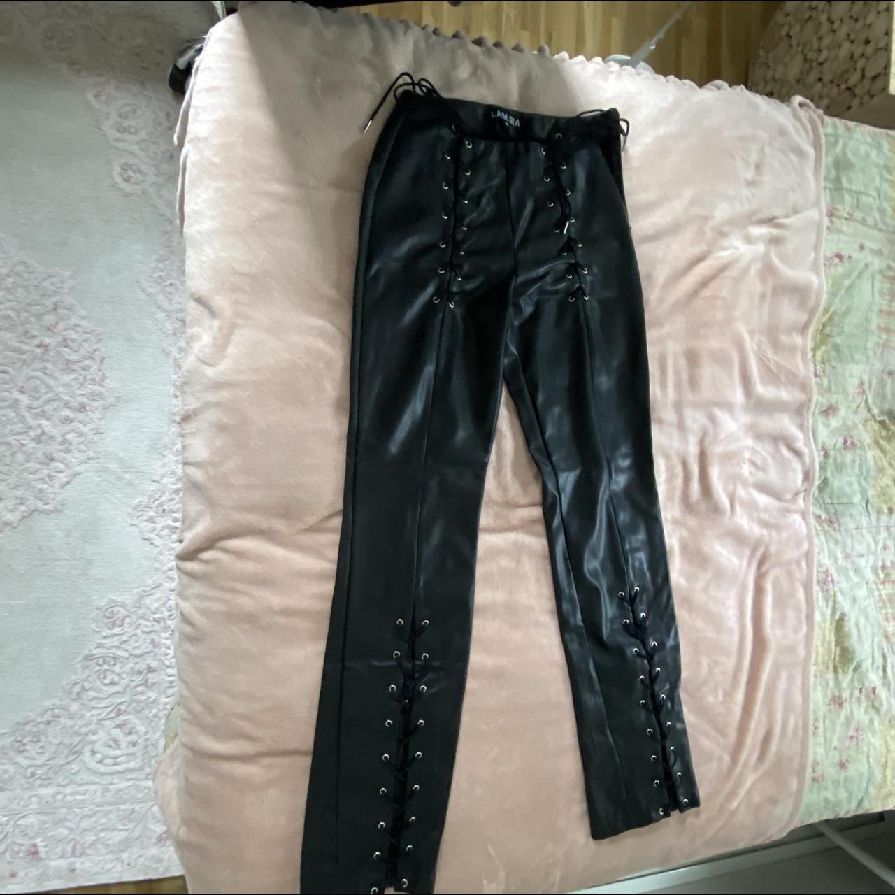 IAMGIA black leather Ziva Pant 🖤 , size medium! , Very...