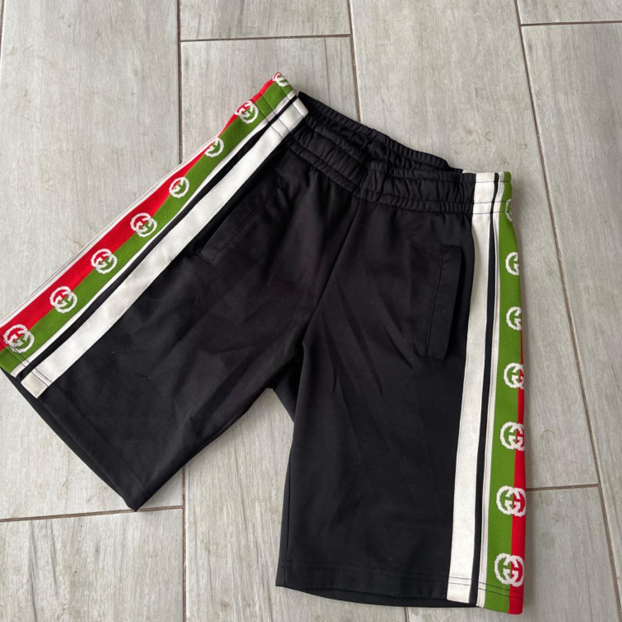 Gucci Men's Black Shorts Depop