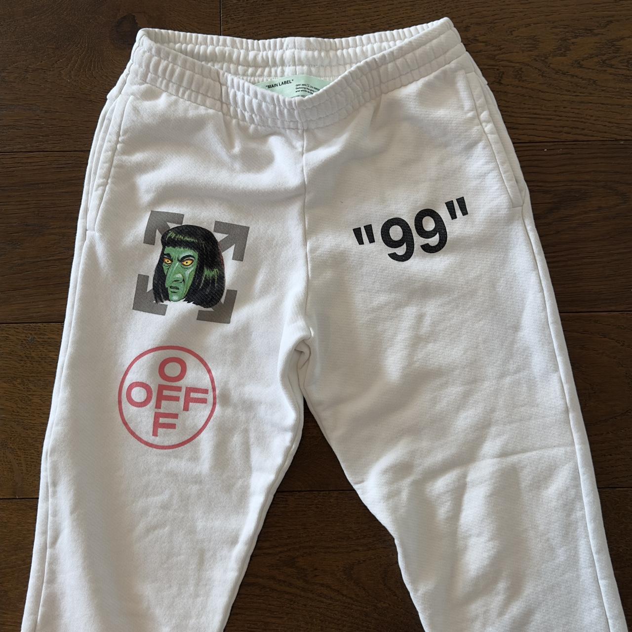 OFF-WHITE track pants size M - Depop