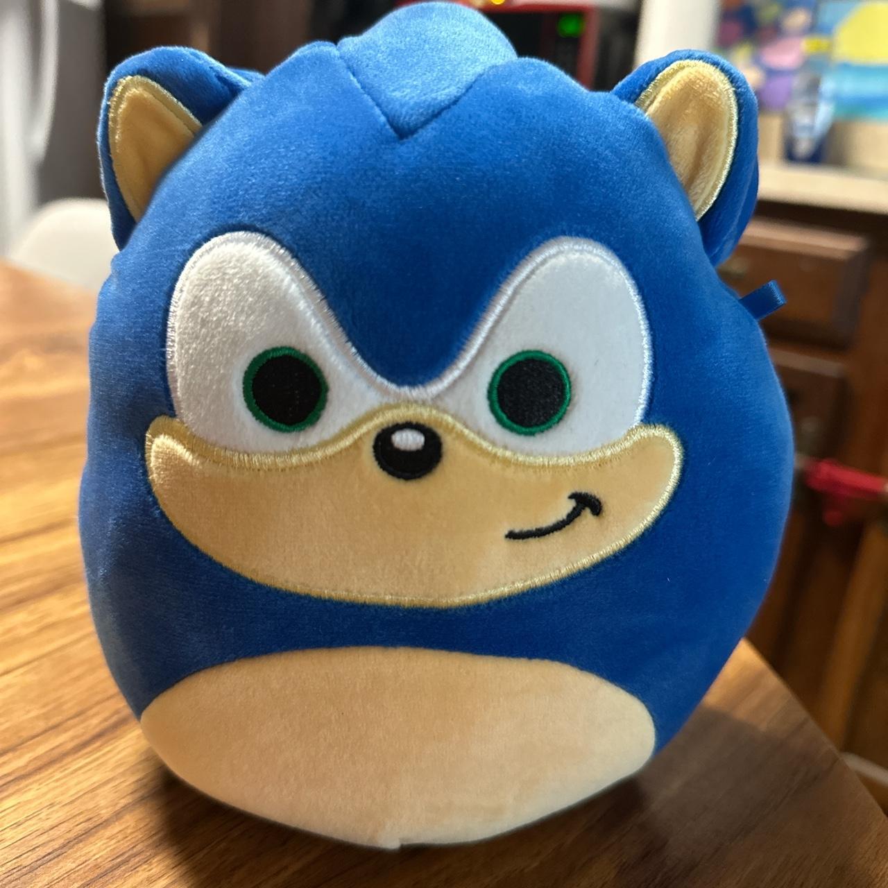 Sonic The Hedgehog 7 Inch Squishmallow!! Butt Tag - Depop