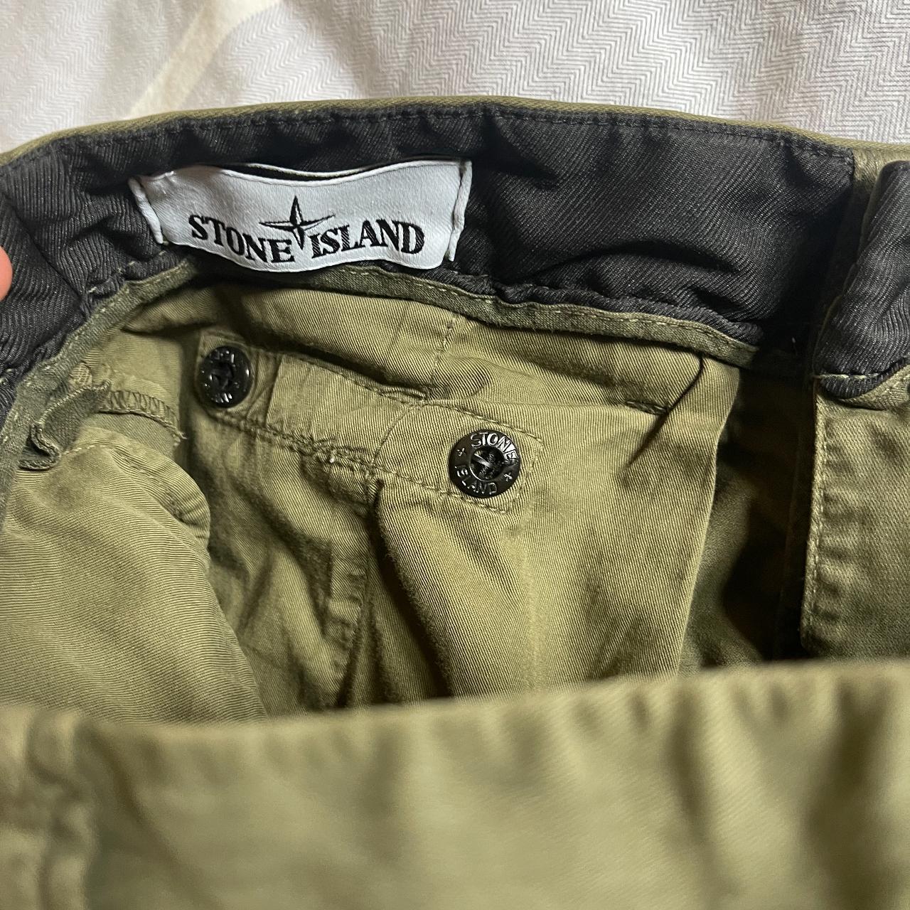 Stone Island Cargo Shorts with zip pockets 28... - Depop