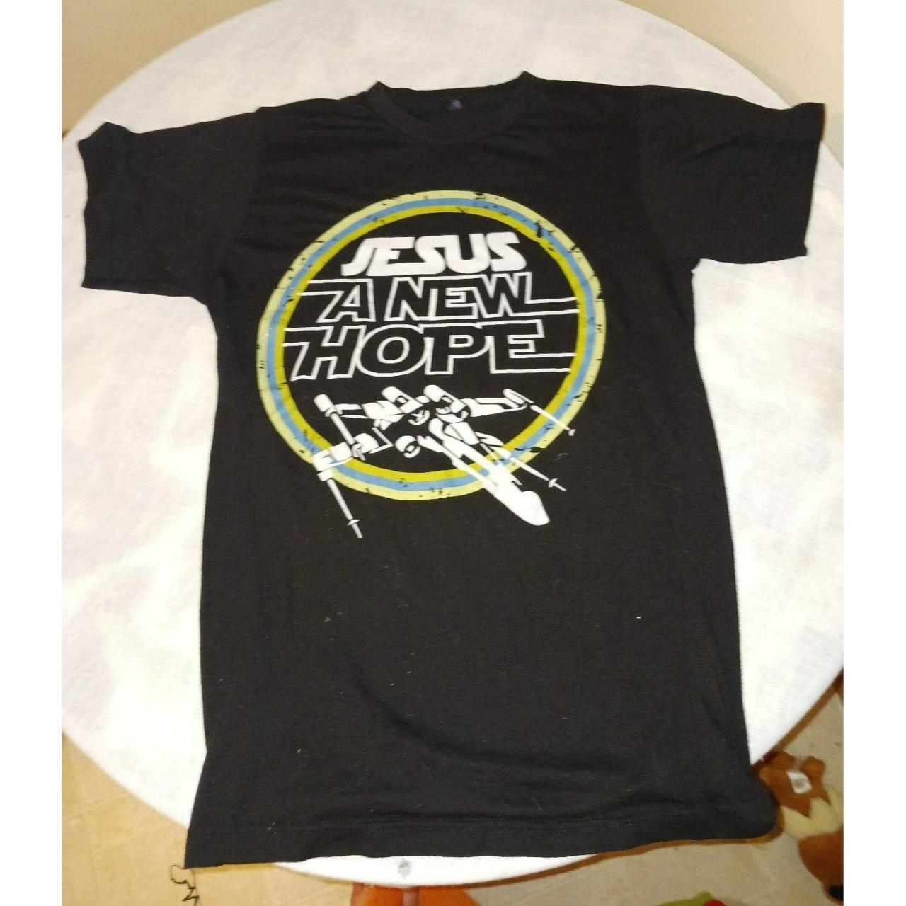 Star Wars parody shirt Christian TULTEX small... - Depop