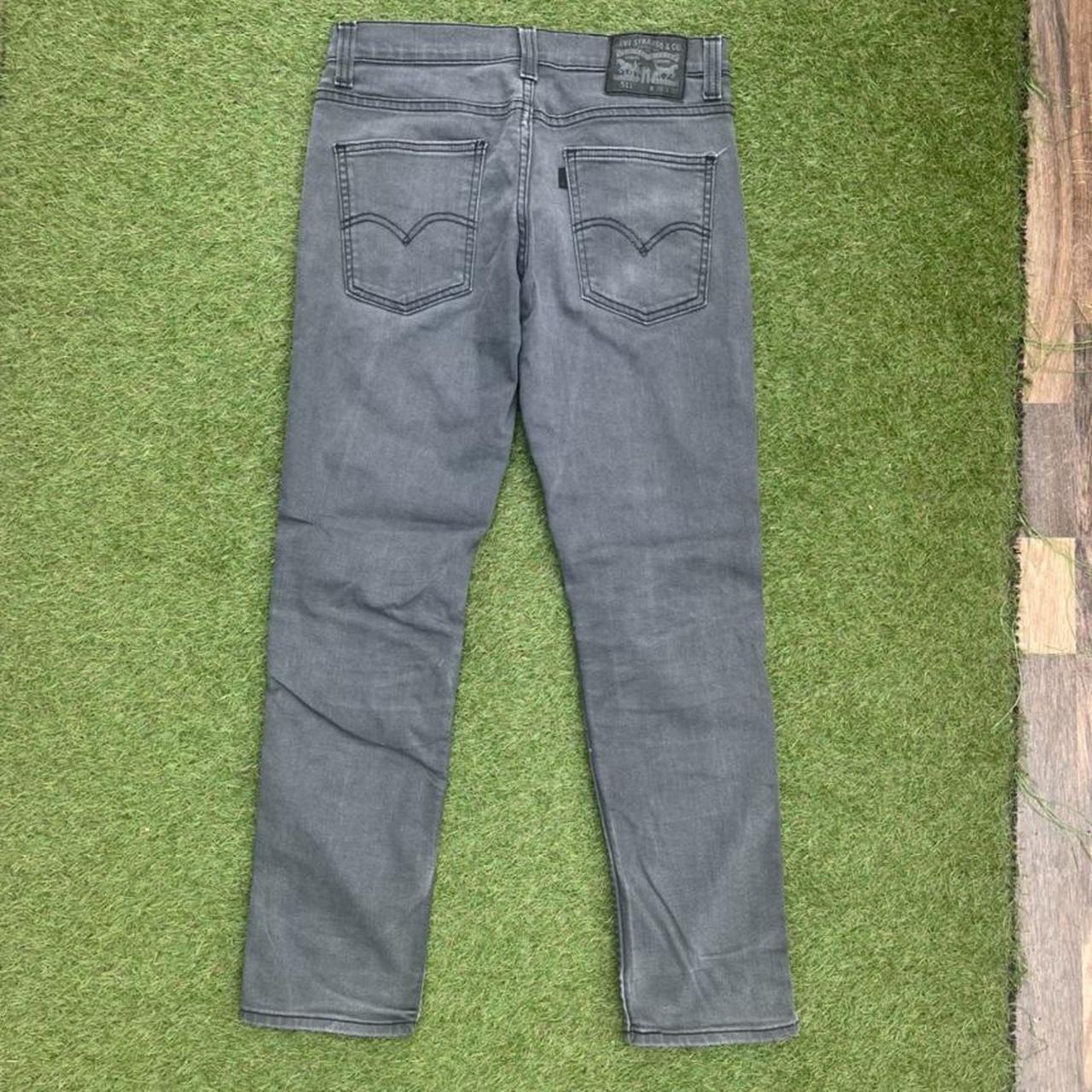 Grey denim Levi’s 511 jeans Standard slim fit. 5... Depop