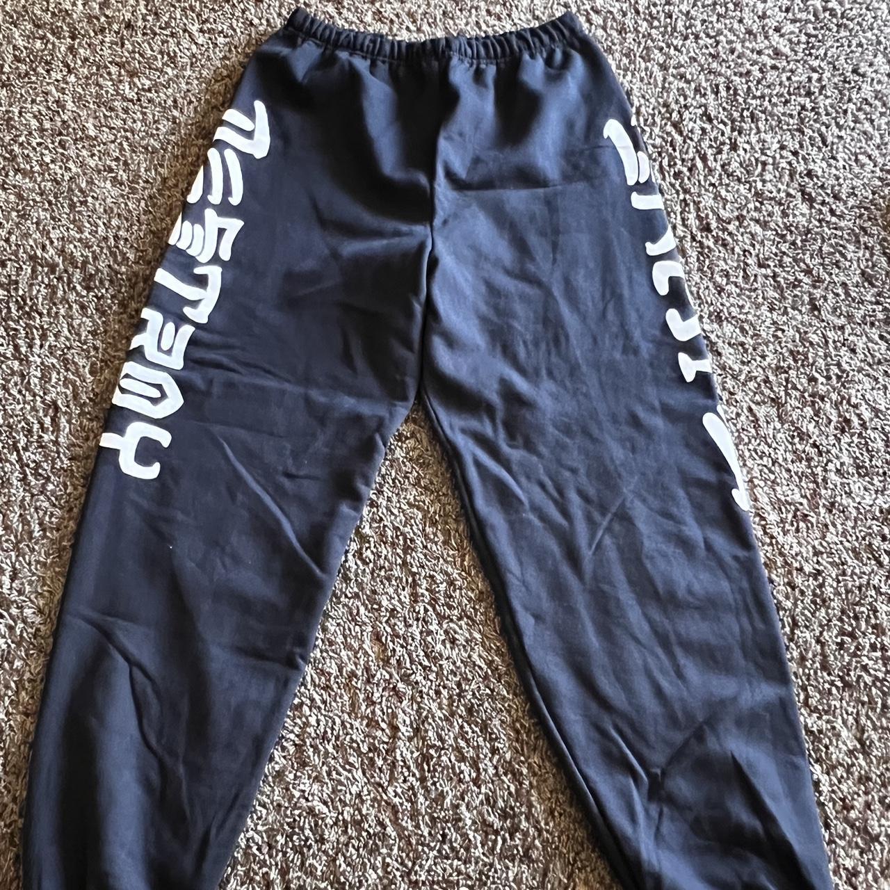 Black shop thrasher sweatpants