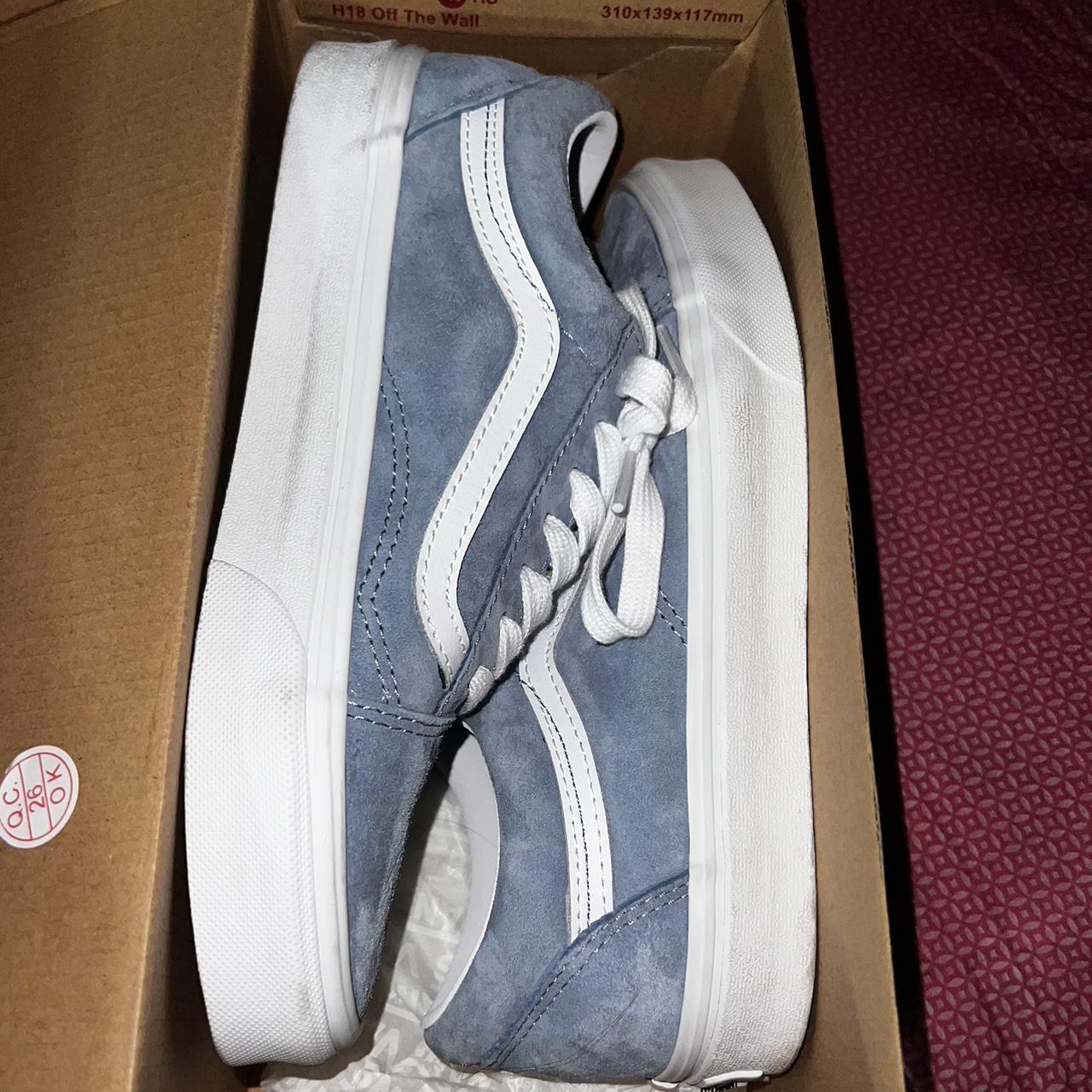 Vans old skool blue on sale fog