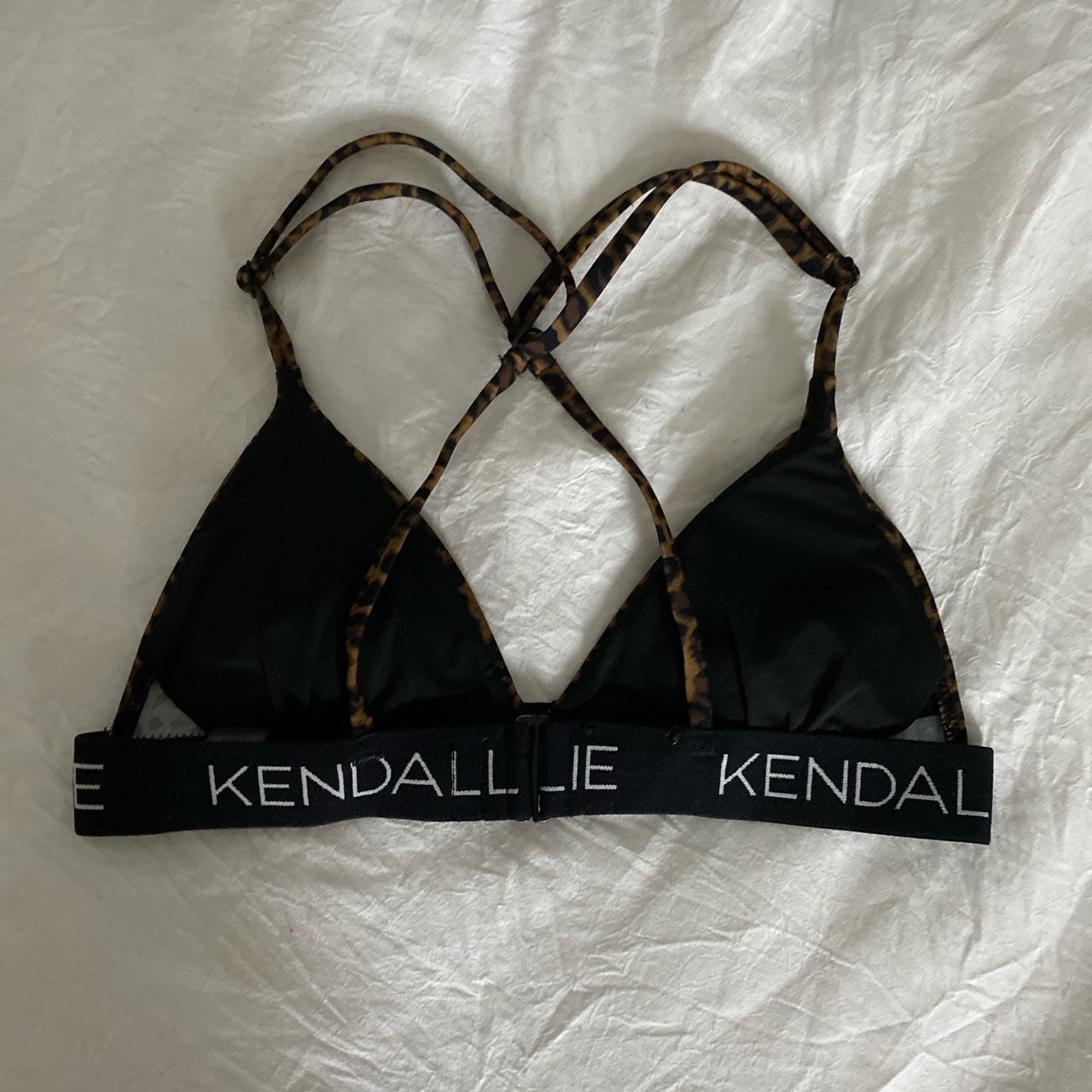 kendall and kylie bikini top cheetah print... Depop