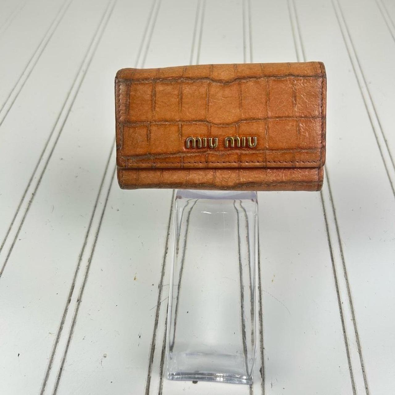 Miu Miu Women's Wallet - Brown – Miu Miu Vintage … - image 2