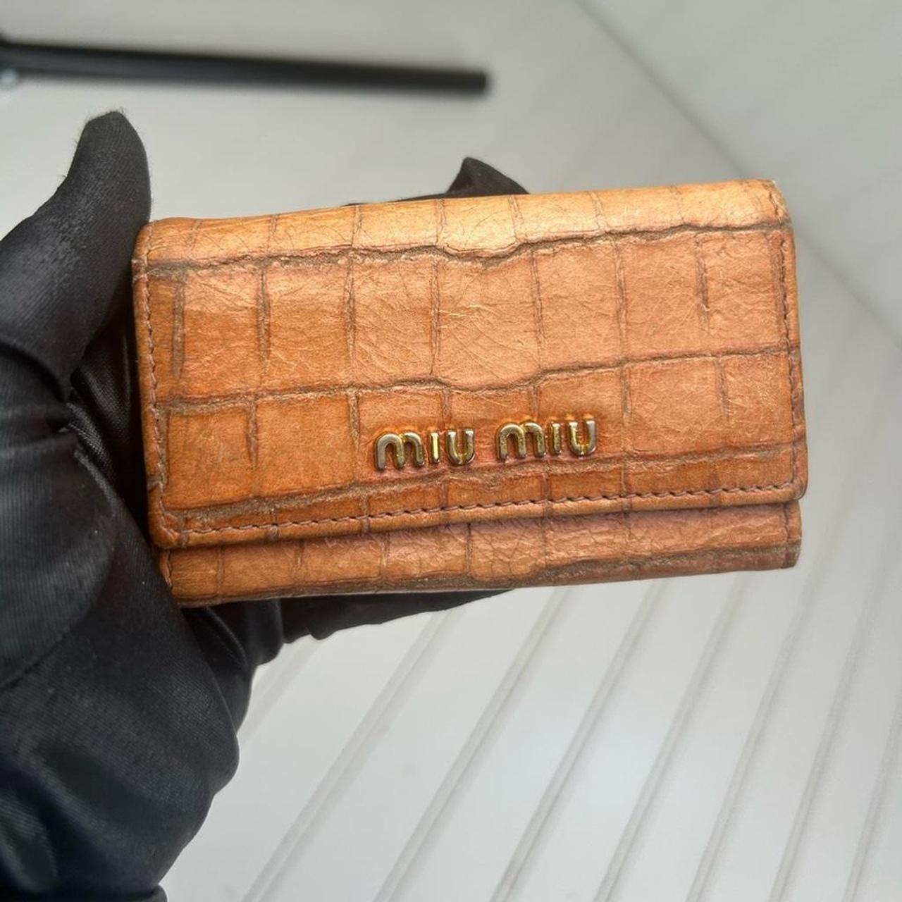 Miu Miu Women's Wallet - Brown – Miu Miu Vintage … - image 8