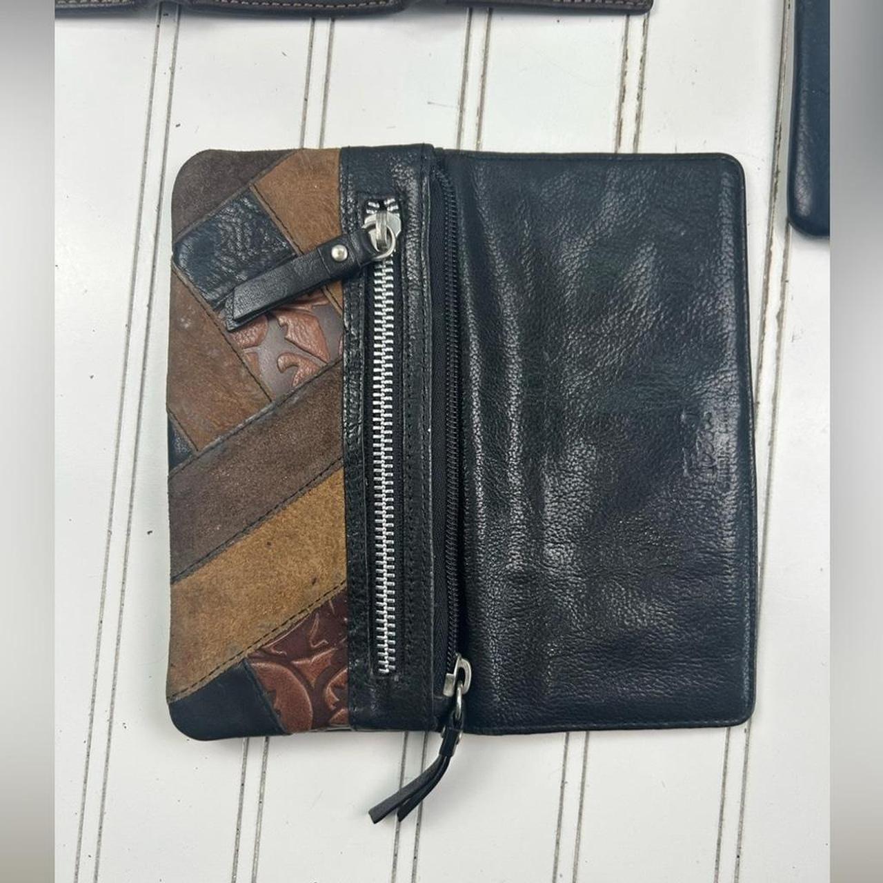 Fossil Women's Wallet - Green/Black – Fossil Vint… - image 6