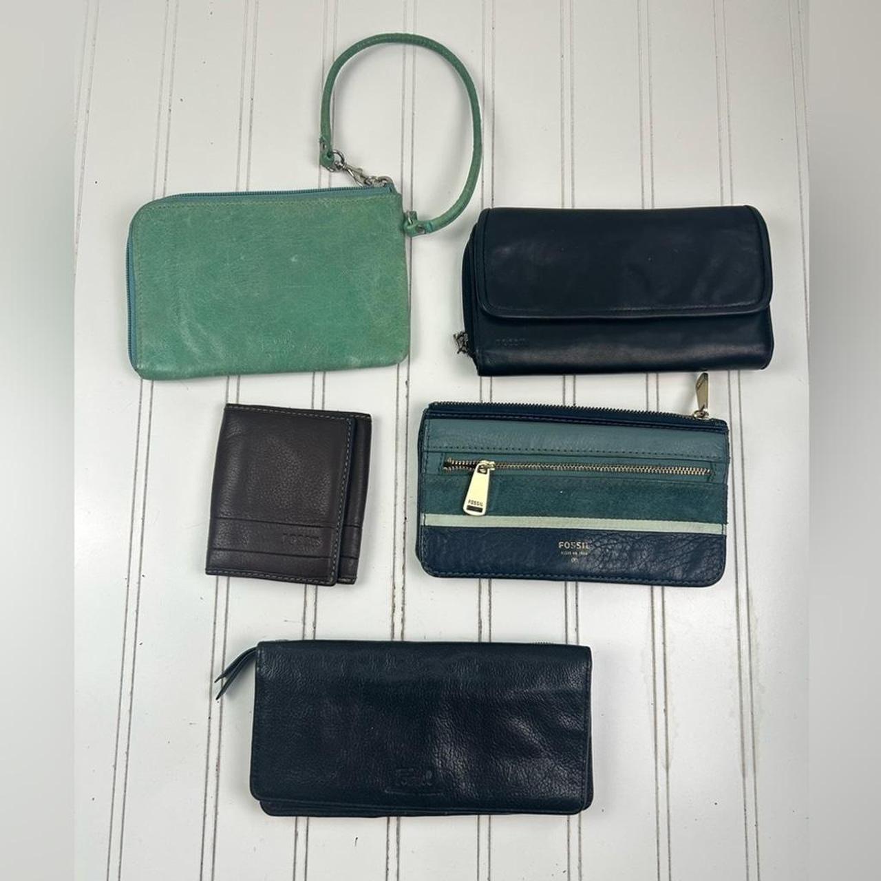 Fossil Women's Wallet - Green/Black – Fossil Vint… - image 2