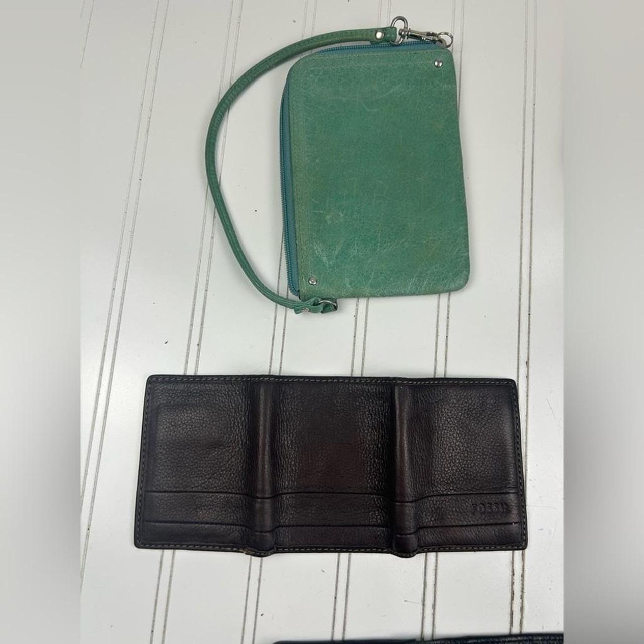 Fossil Women's Wallet - Green/Black – Fossil Vint… - image 7