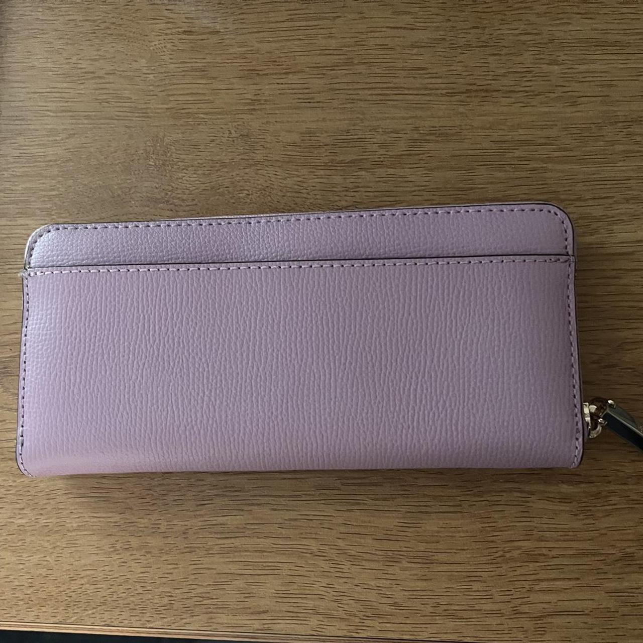 NWOT Kate Spade Zip Around Wallet, Light... Depop
