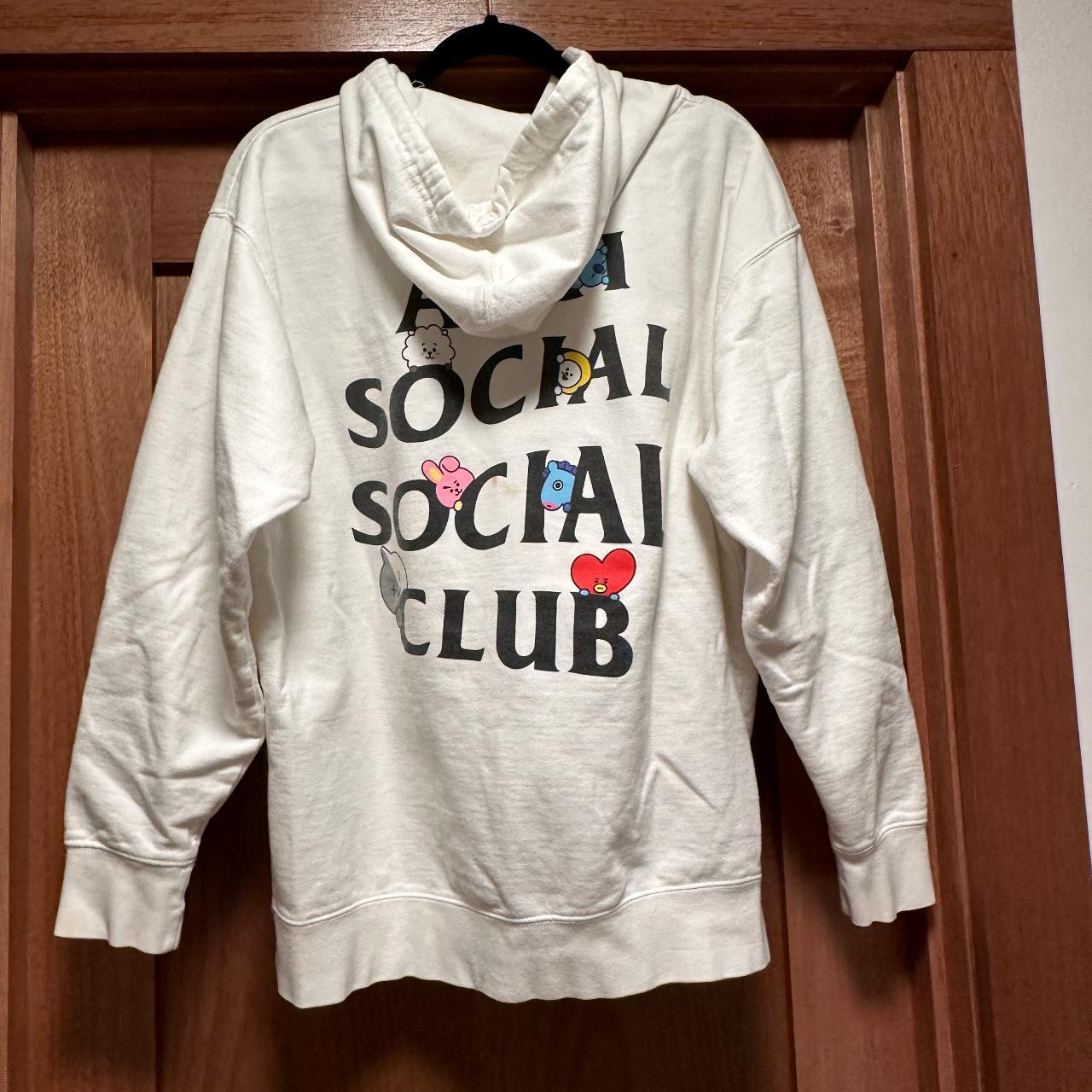 Anti social club outlet hoodie bt21