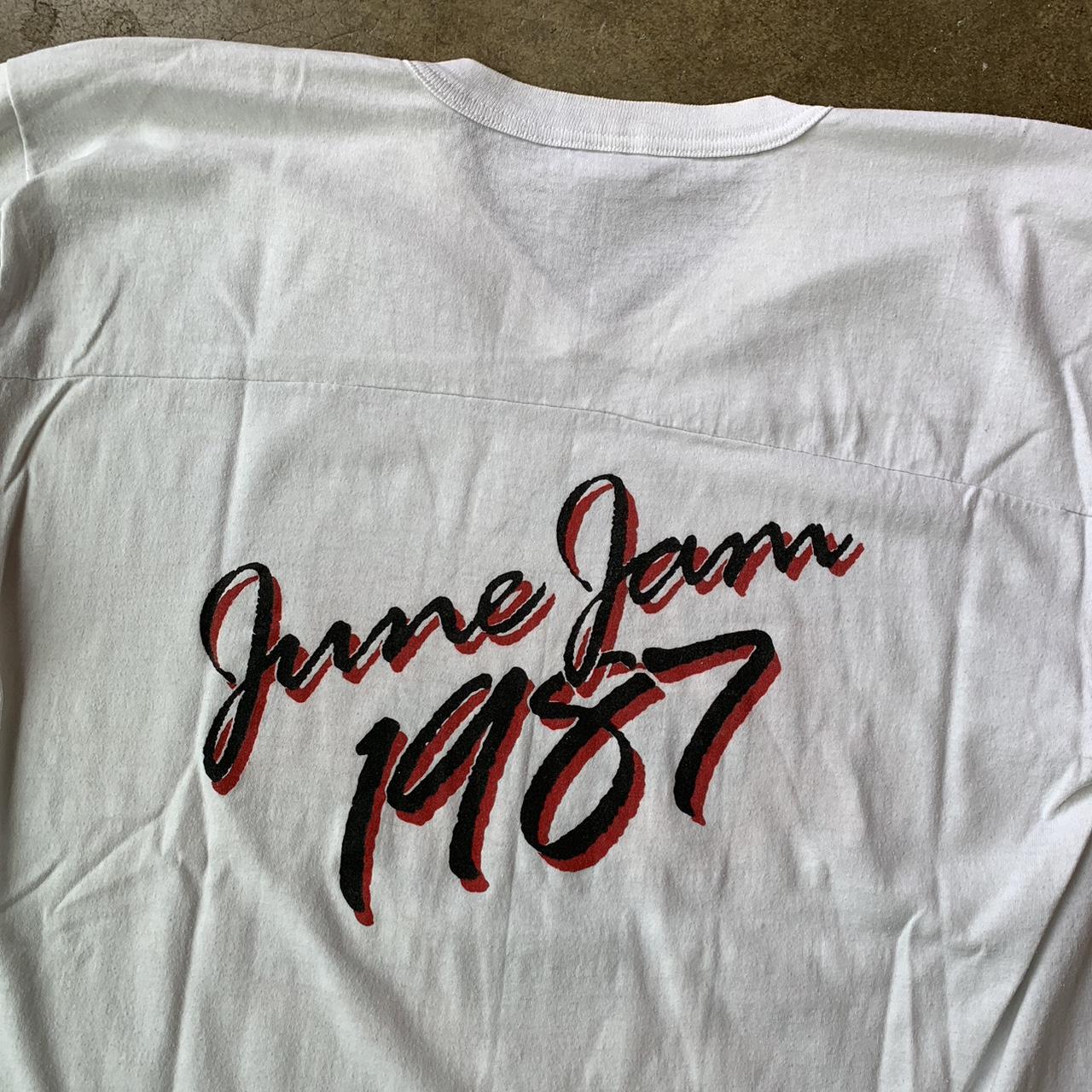 Vintage 1987 Alabama June Jam Band Tshirt. Tagged a... Depop