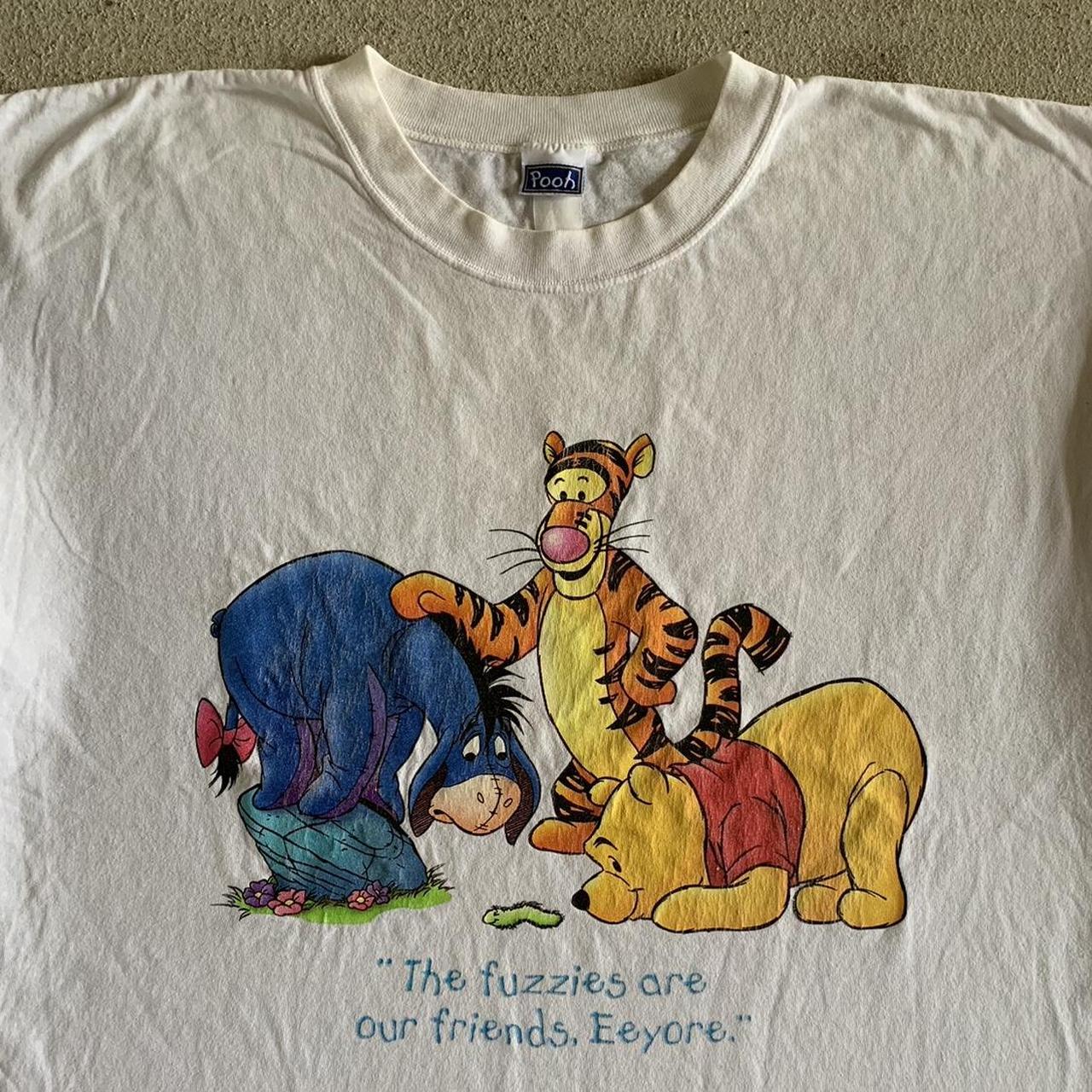 Vintage 1990s 90s Disney Winnie the Pooh T-shirt. - Depop