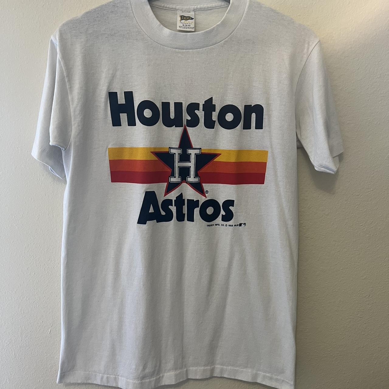 Early 1980s Houston Astros Baseball 3/4 sleeve - Depop