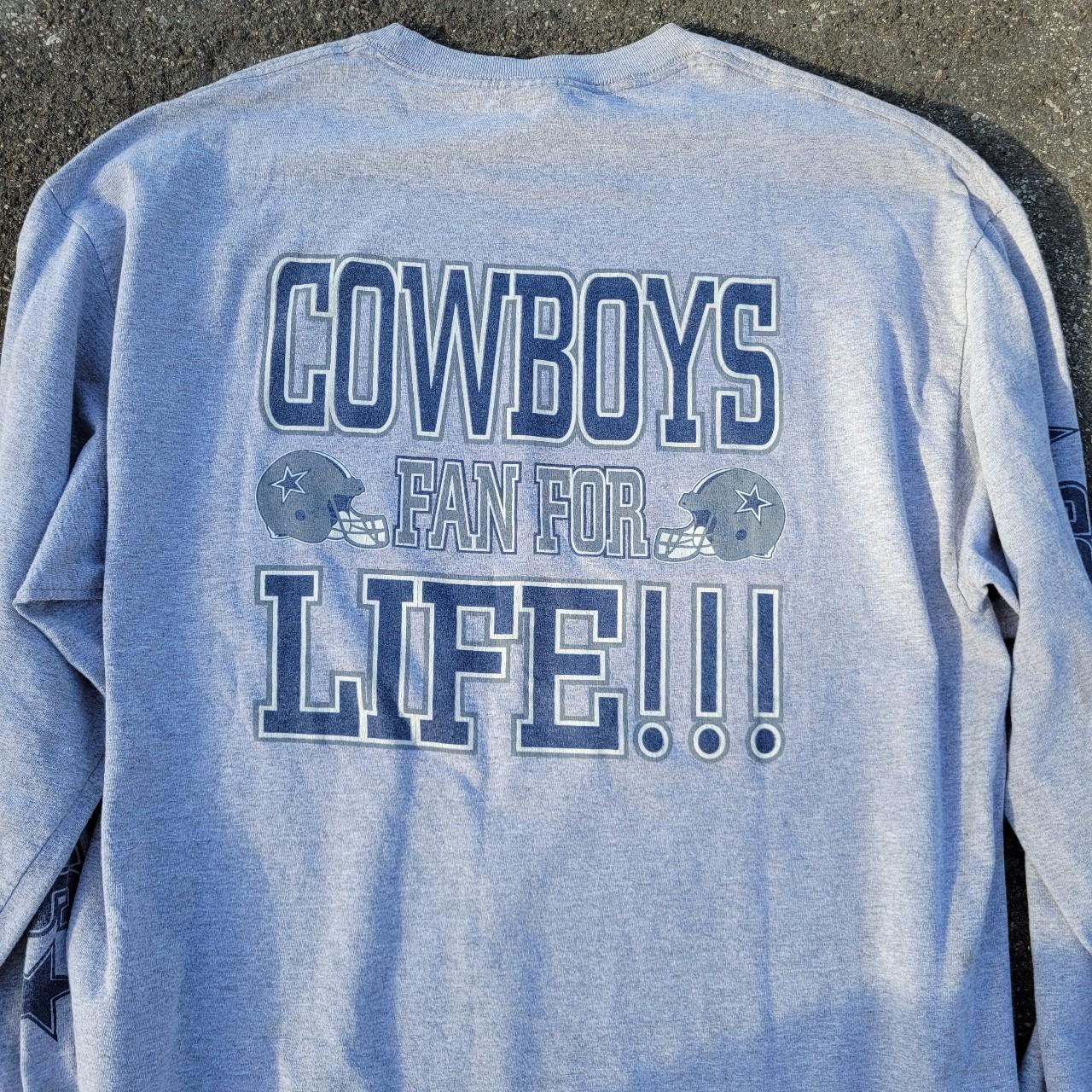 Dallas Cowboys Nfl Y2k Deadstock Hoodie Xl 