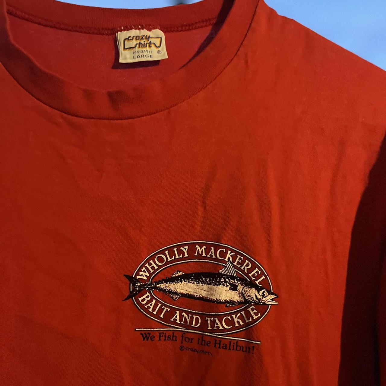 Vintage Wholly Mackerole Crazy shirt. Excellent... Depop
