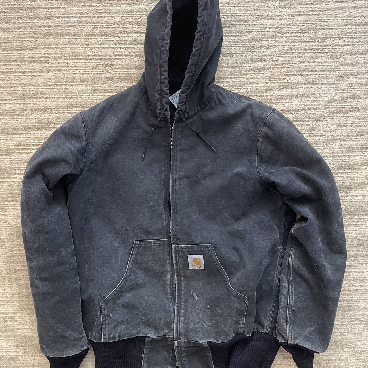 Beautifully Faded Carhartt Active Jacket Great - Depop