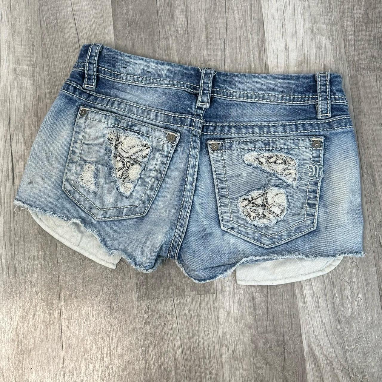 Miss Me Signature Shorts Low Rise Jean Shorts... | Depop