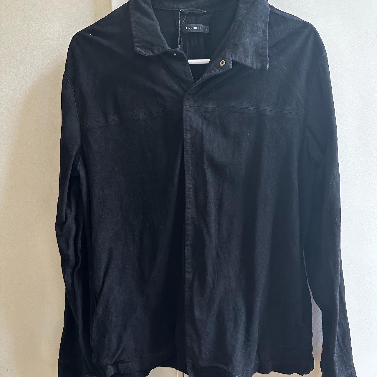 J.lindeberg Men's Black Shirt 