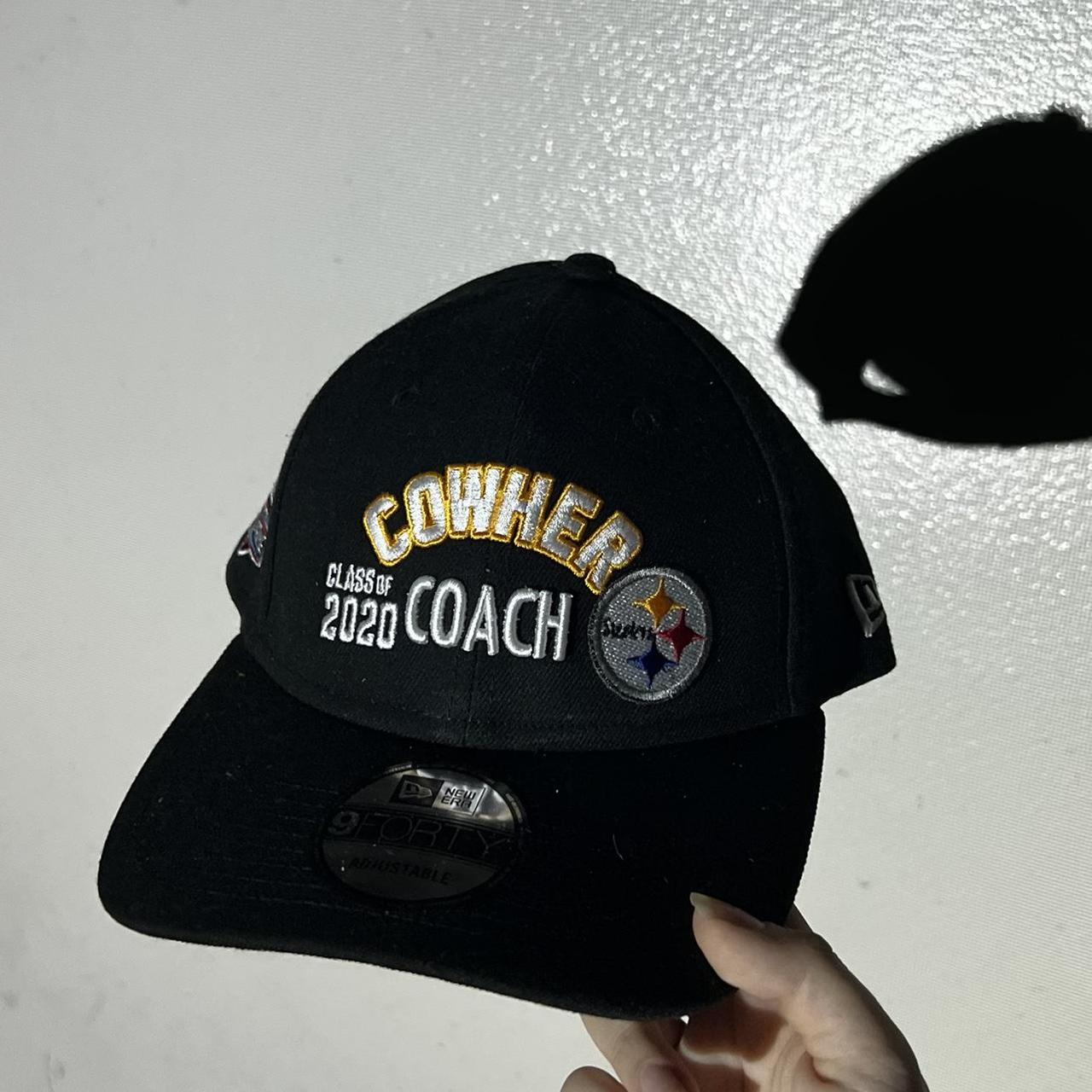 Pittsburgh Steeler Hat White Black Yellow One Size - Depop