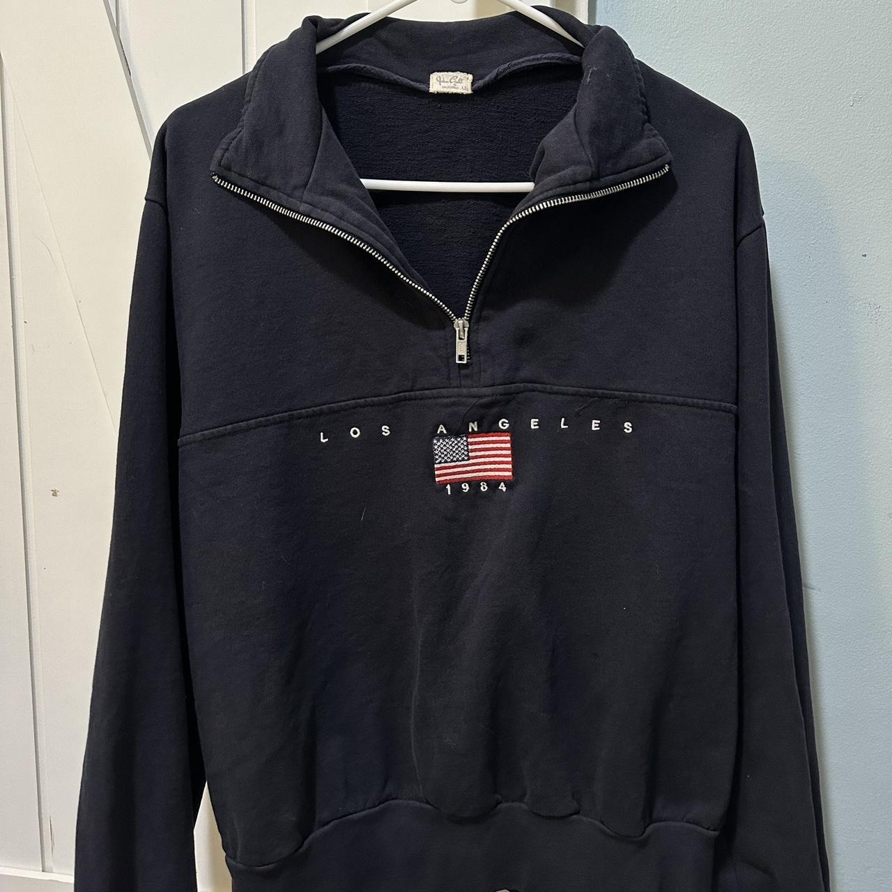 Brandy Melville oversized quarter zip Depop
