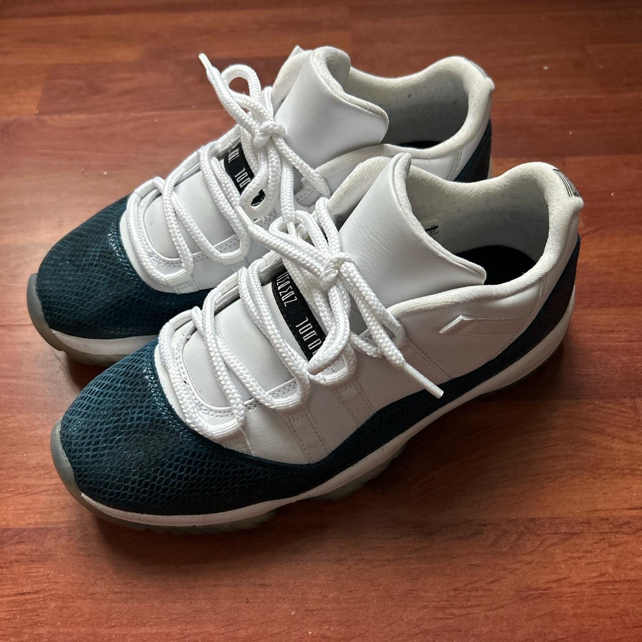 jordan 11 snakeskin navy
