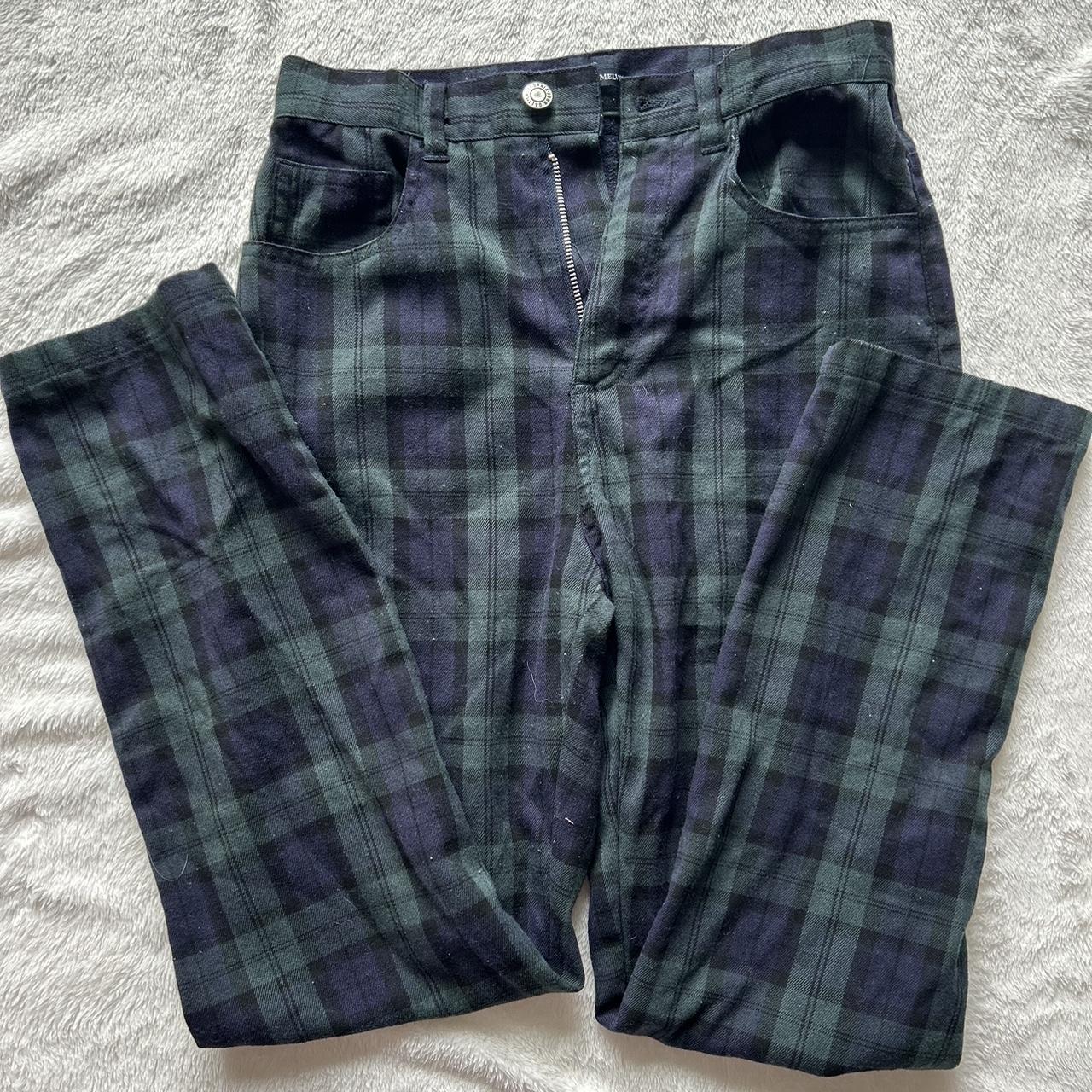 Jane plaid pants hot sale brandy melville