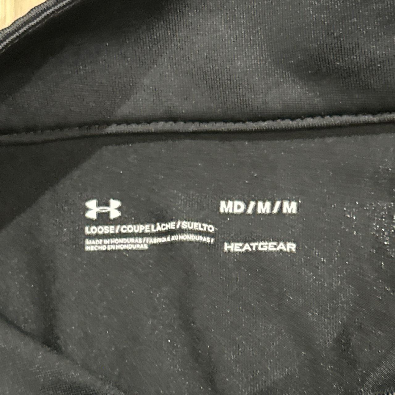 M Golf Zip Up Shirt Under armor Heat Gear Has thumb... Depop