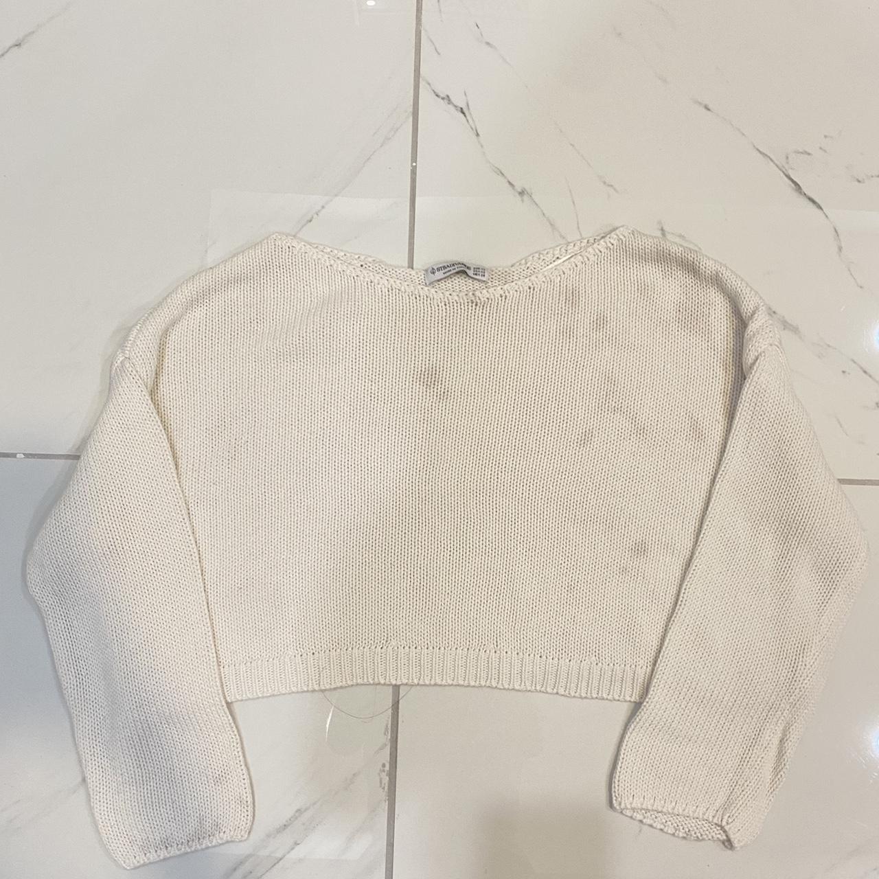 Very flattering Stradivarius seamless cable-knit - Depop