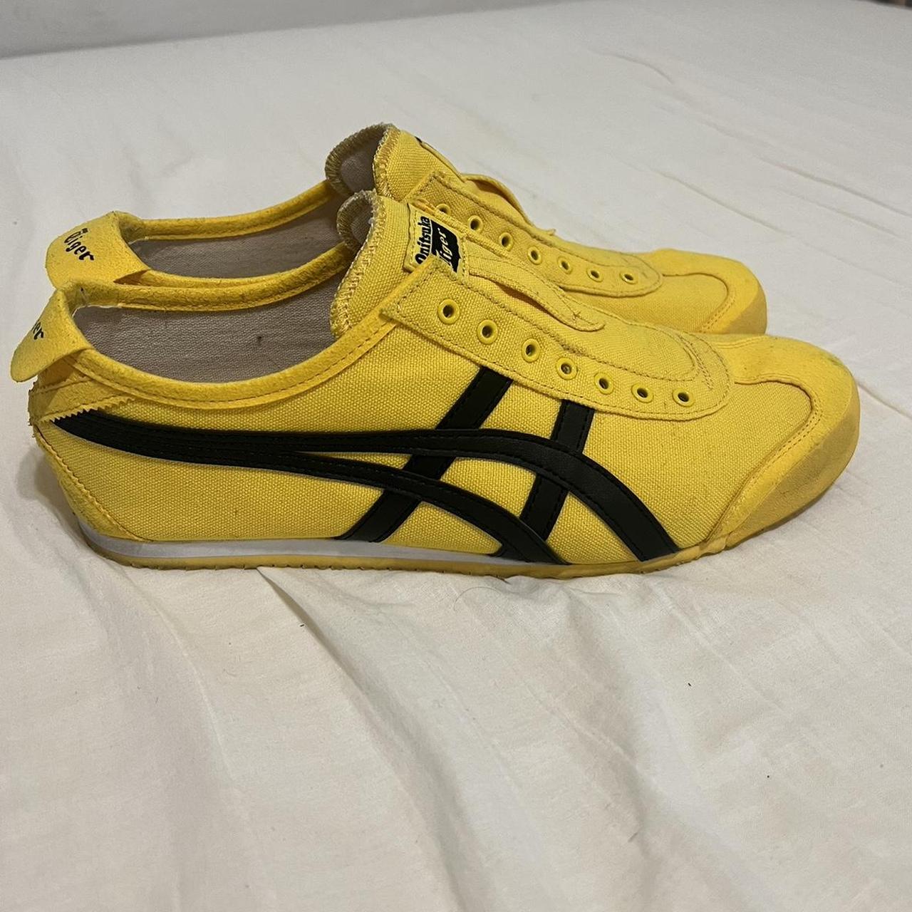 Onitsuka Tigers slip on SIZE 11 crazy quality no... - Depop