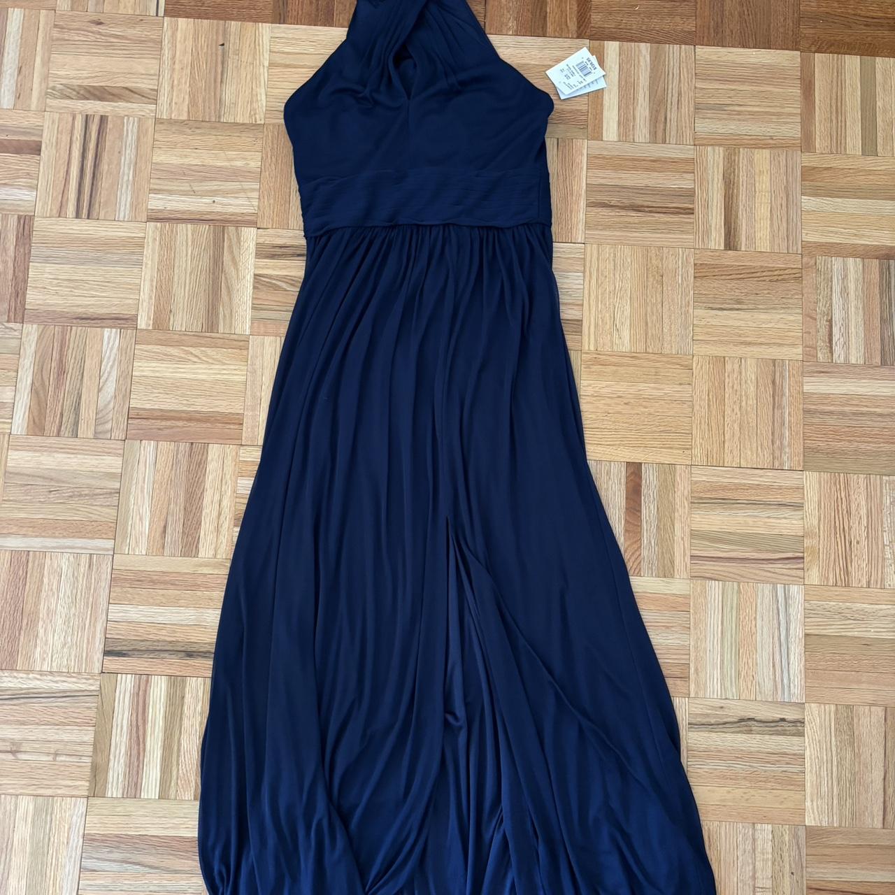 David's bridal navy dress best sale