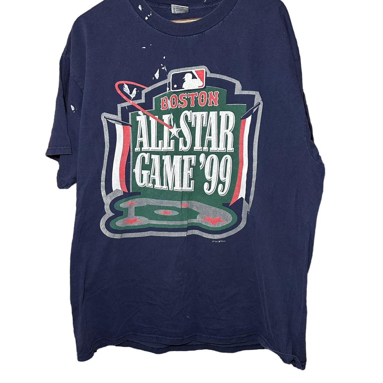 Vintage 1999 MLB boston all star game shirt. Size - Depop