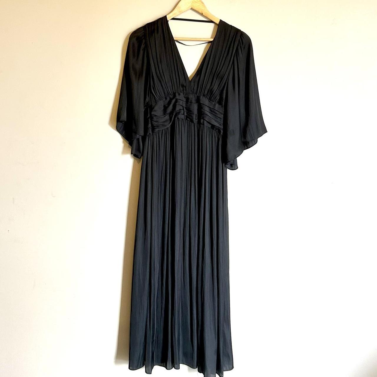 Black Wayne Cooper midi dress, worn once and in... - Depop