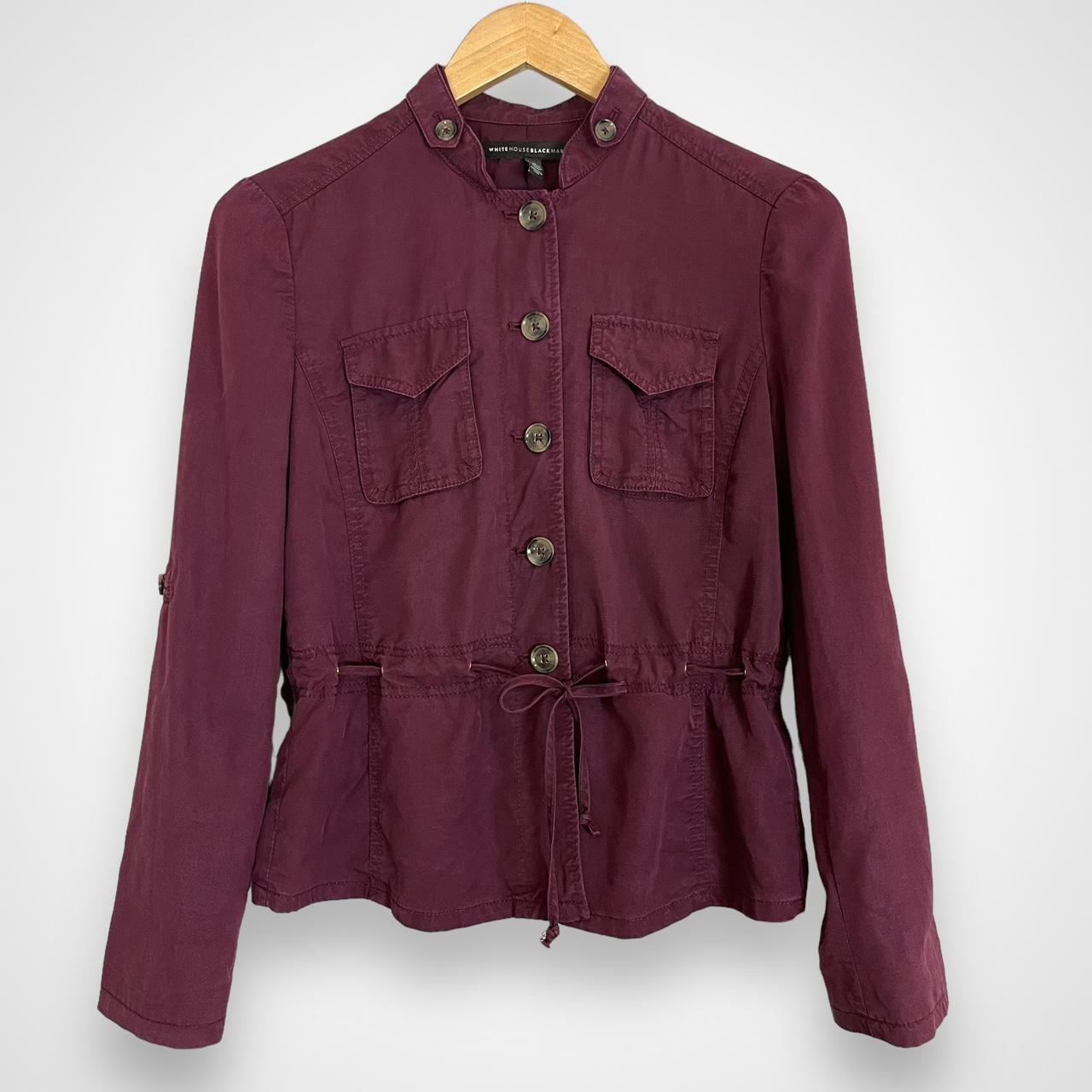 Burgundy on sale utility jacket