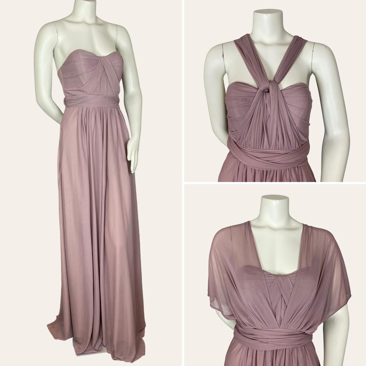 Mauve convertible outlet dress