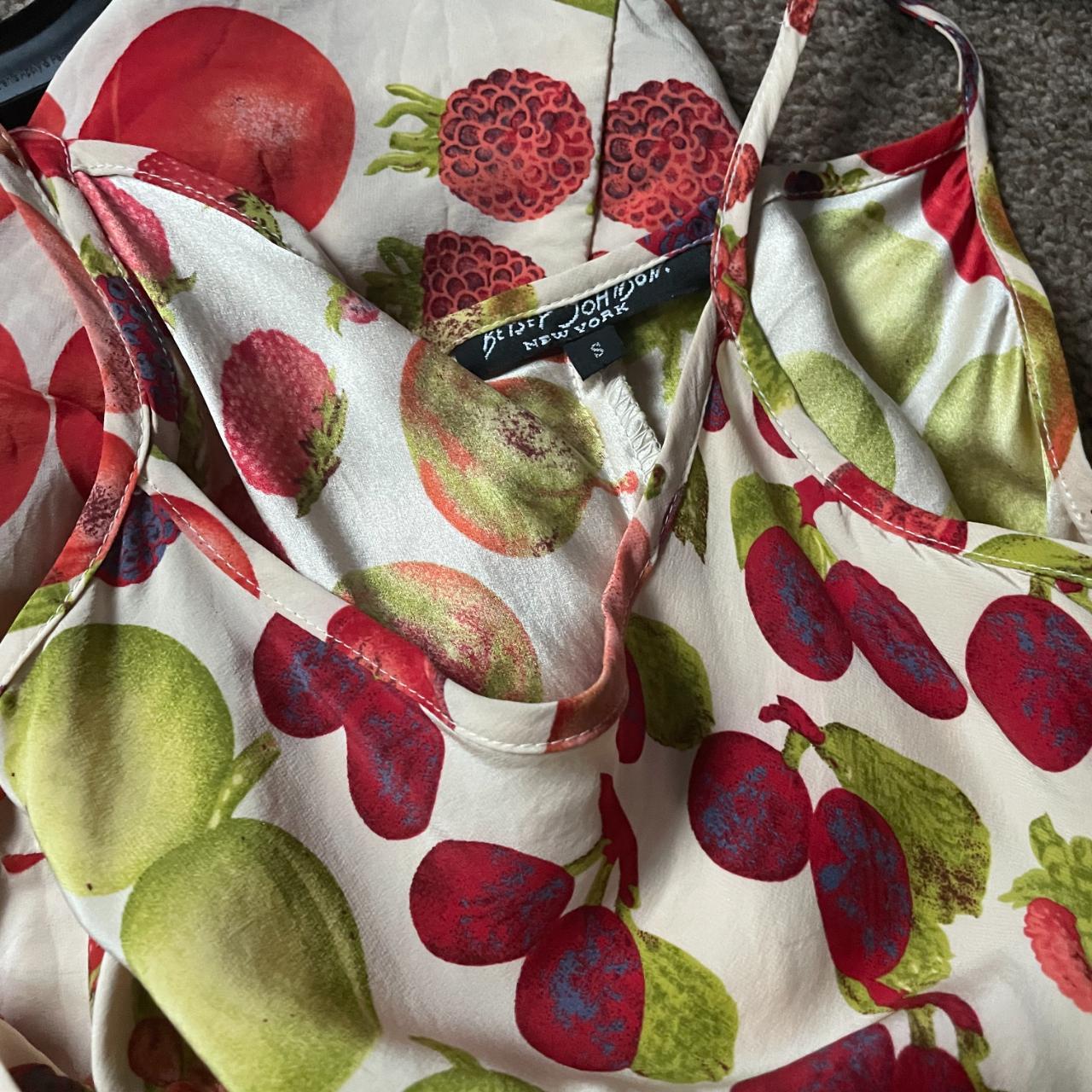 Betsey Johnson Fruit Dress Depop