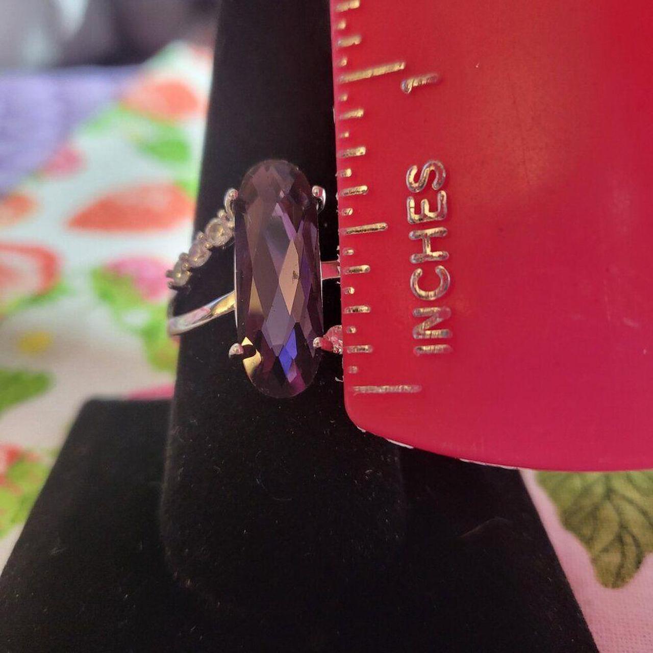 Source Unknown Women's Ring - Purple/Silver – Ame… - image 8