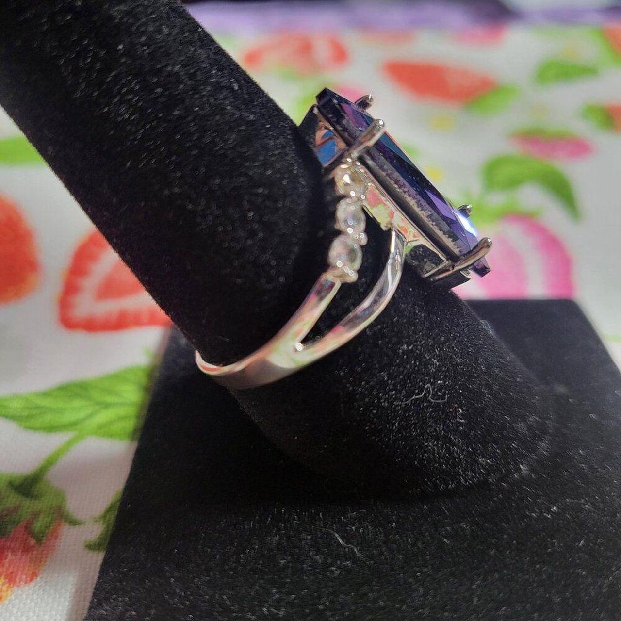 Source Unknown Women's Ring - Purple/Silver – Ame… - image 7