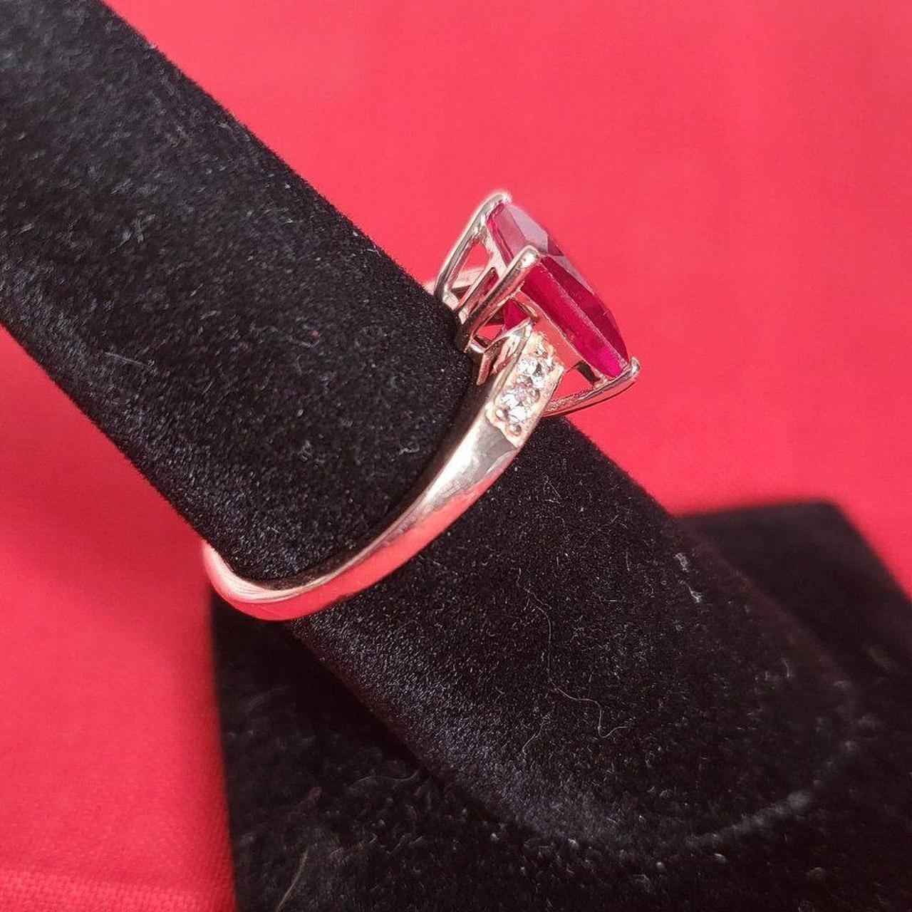 Source Unknown Women's Ring - Red/Gold – Simulate… - image 3