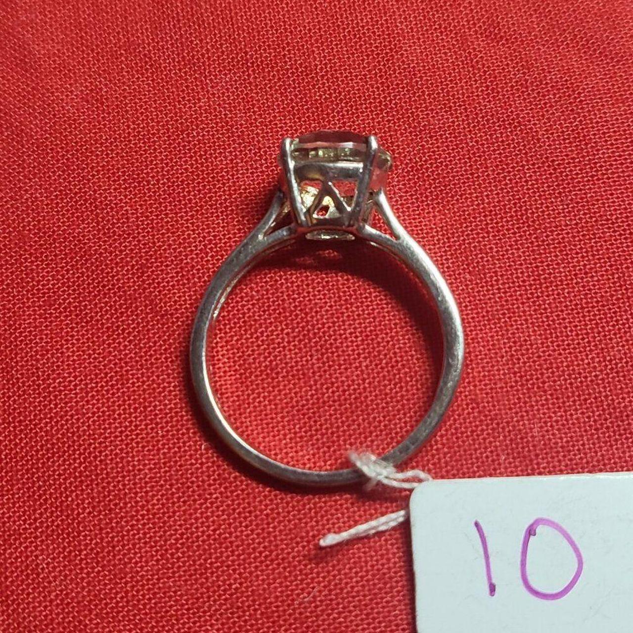 Source Unknown Women's Ring - Green/Silver – Natu… - image 4