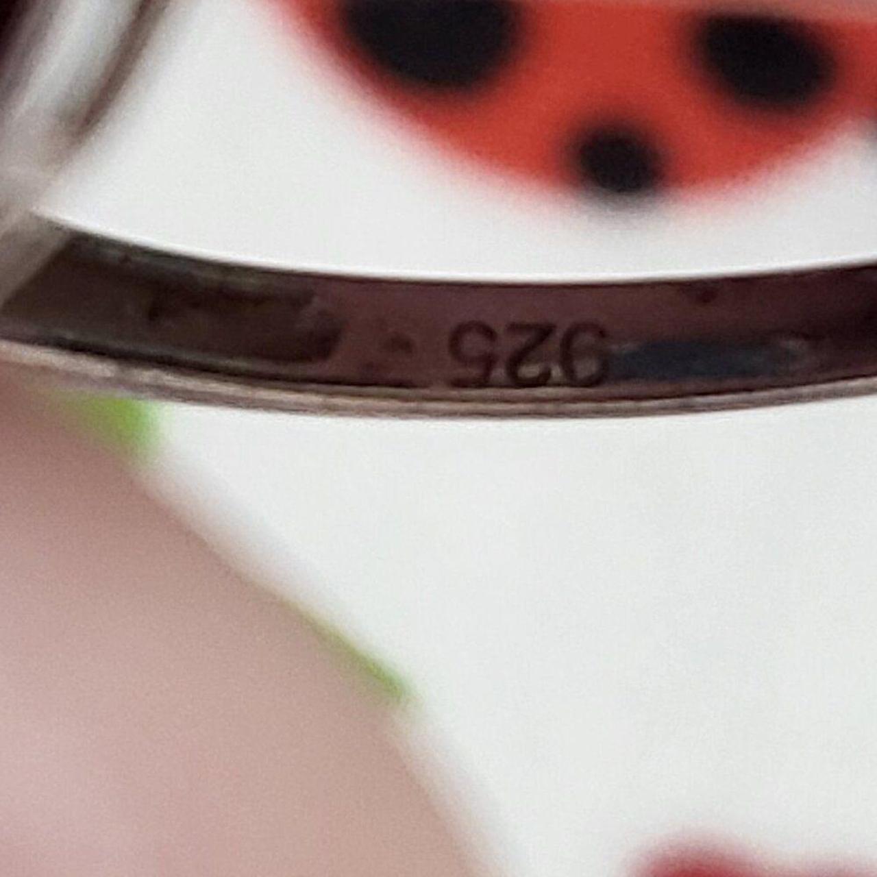 Source Unknown Women's Ring - Blue/Silver – Natur… - image 6