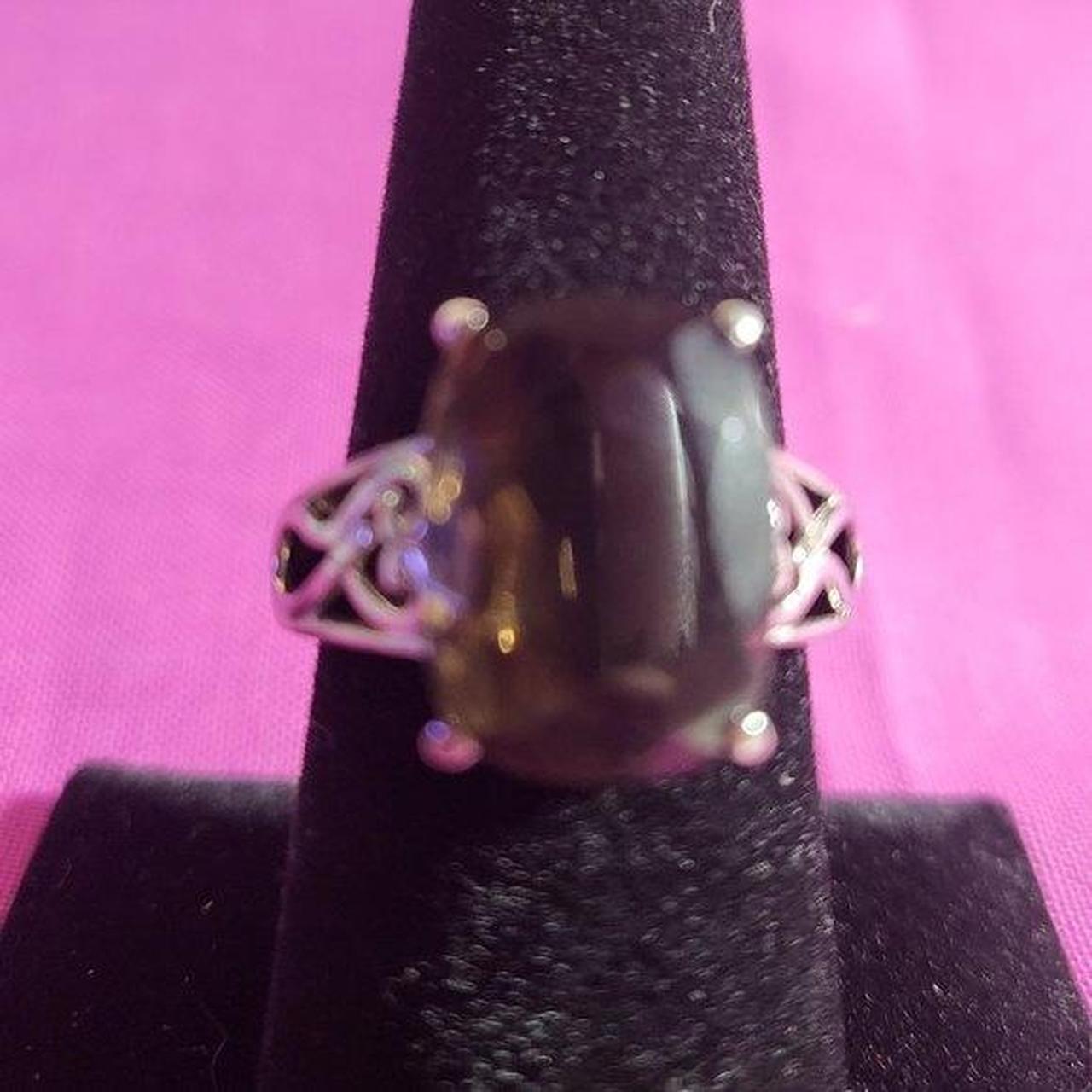 Source Unknown Women's Ring - Brown/Silver – Braz… - image 3