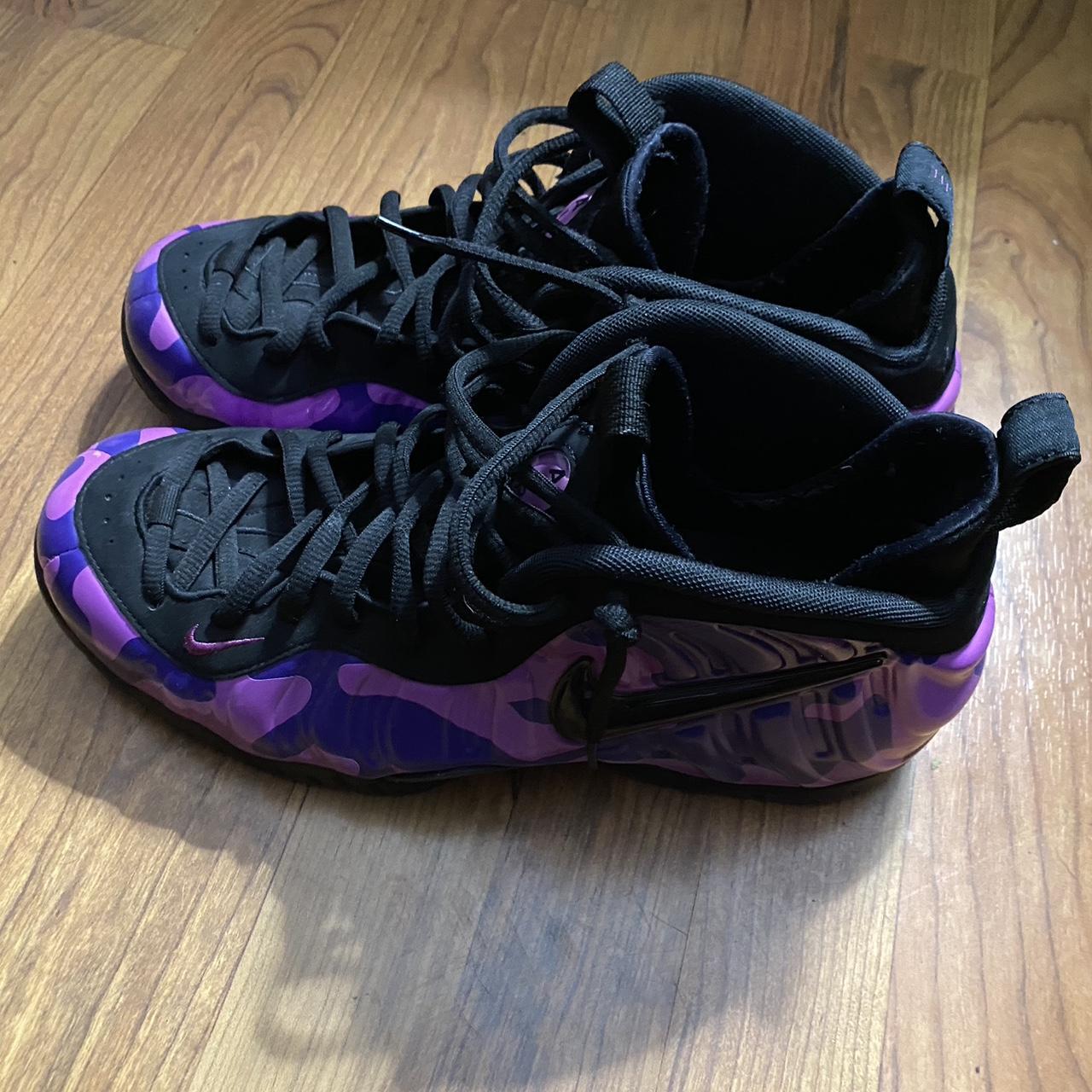 purple camo foamposite pro
